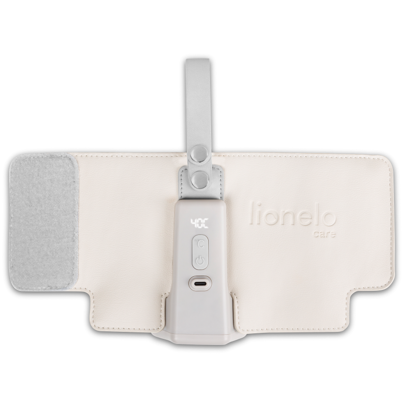 Lionelo Thermup Go Plus Beige Sand — Tragbarer Flaschenwärmer