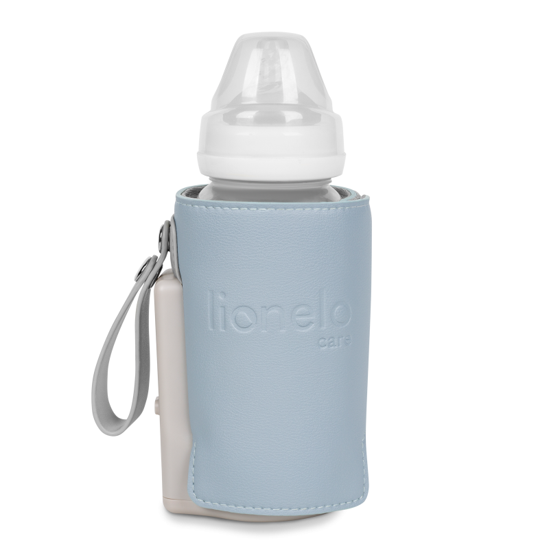 Lionelo Thermup Go Plus Blue Sky — Tragbarer Flaschenwärmer