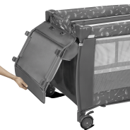Lionelo Sven Plus Grey Concrete — Bettchen 2in1