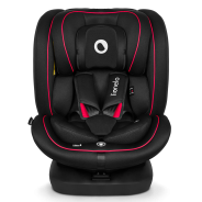 Lionelo Bastiaan i-Size Black Red — Kindersitz