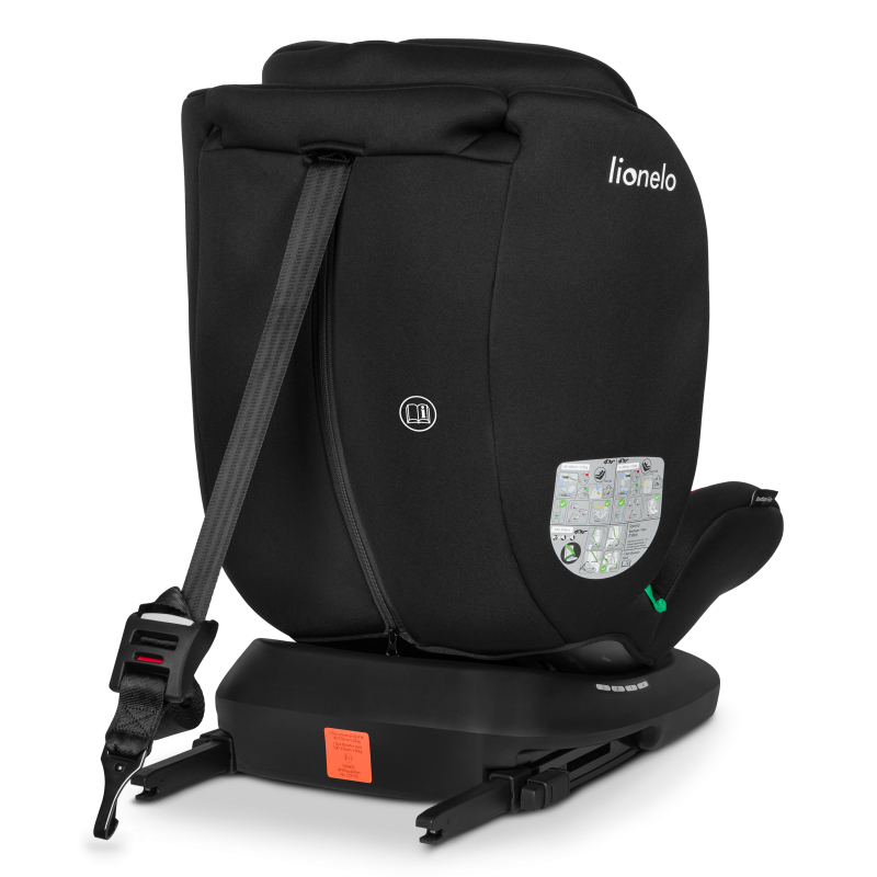 Lionelo Bastiaan i-Size Black Red — Kindersitz