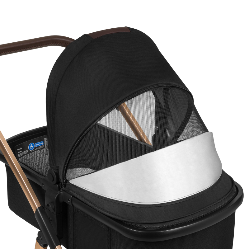 Lionelo Amber 3in1 Black Onyx — Kombikinderwagen