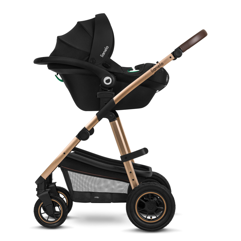 Lionelo Amber 3in1 Black Onyx — Kombikinderwagen