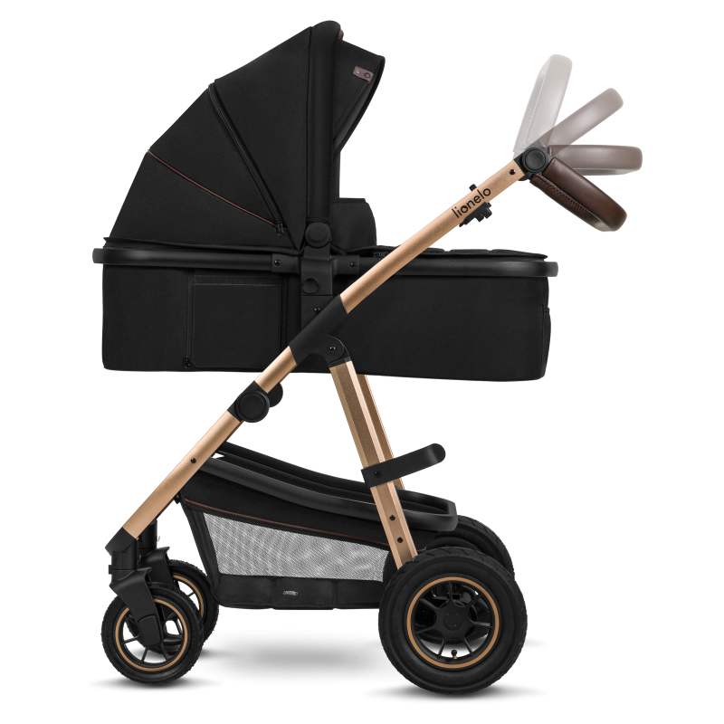 Lionelo Amber 3in1 Black Onyx — Kombikinderwagen