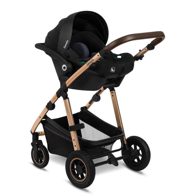 Lionelo Amber 3in1 Black Onyx — Kombikinderwagen