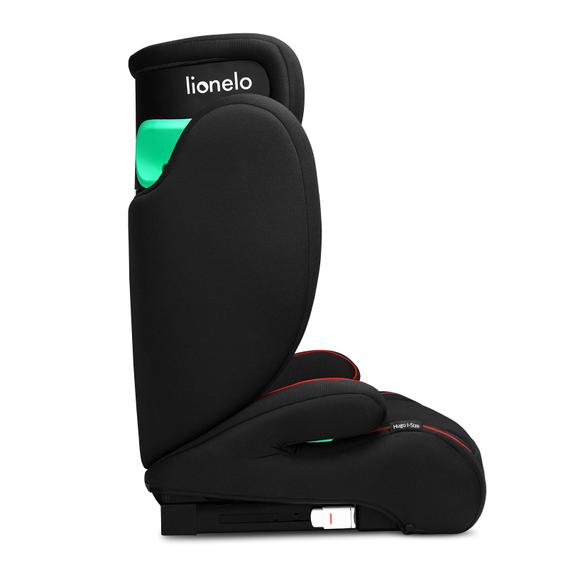 Lionelo Hugo i-Size Sporty Black Red — Kindersitz