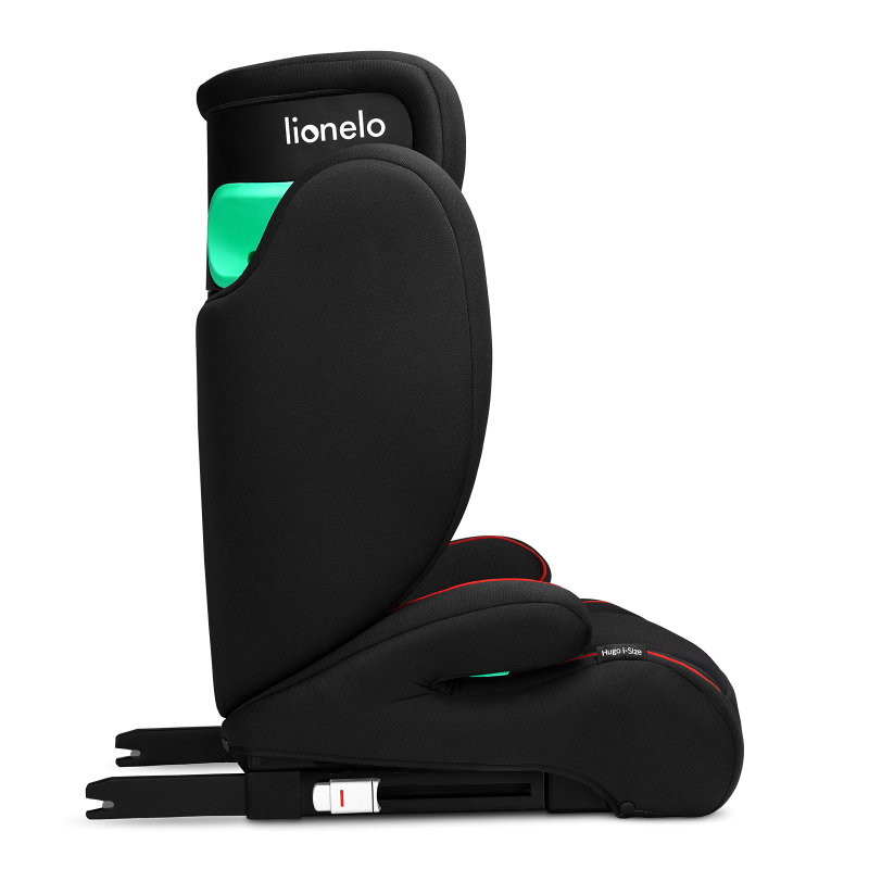Lionelo Hugo i-Size Sporty Black Red — Kindersitz