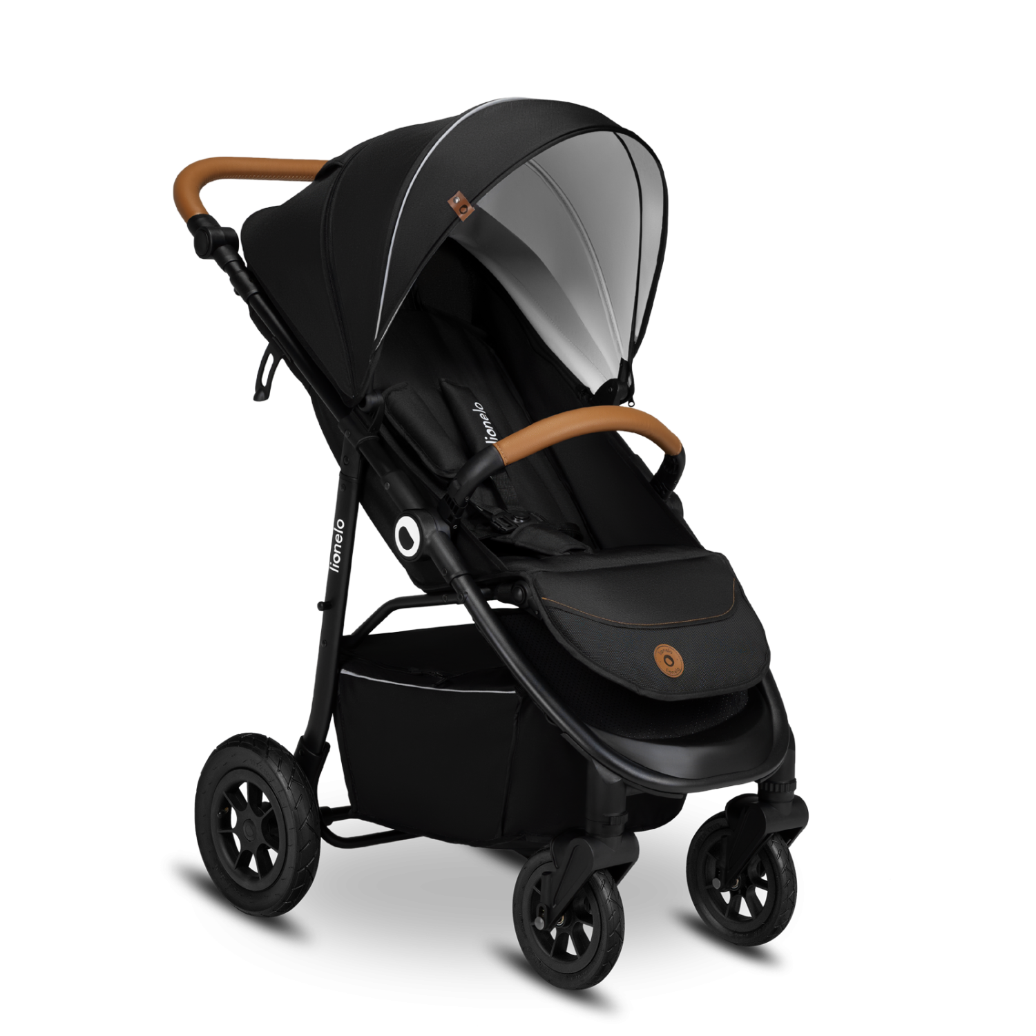 Lionelo Natt Black Onyx Buggy