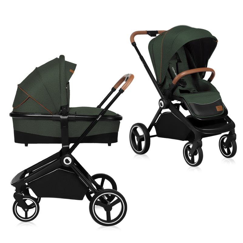 Lionelo Mika 2in1 Green Forest — Kombikinderwagen