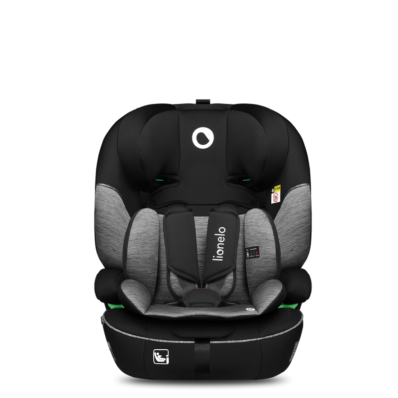Lionelo Levi i-Size Black Grey — Kindersitz