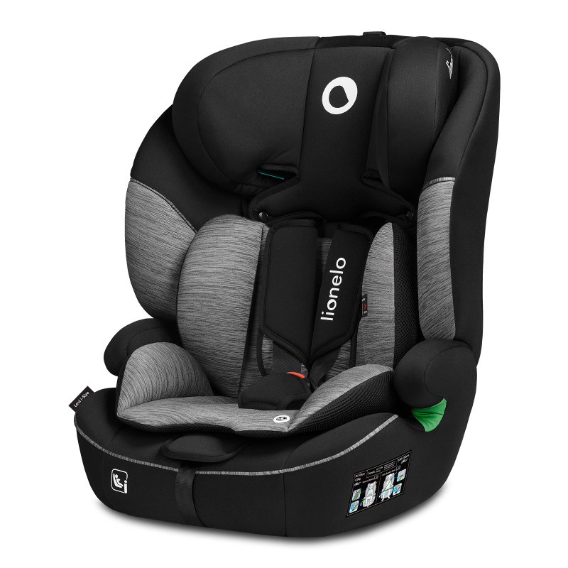 Lionelo Levi i-Size Black Grey — Kindersitz