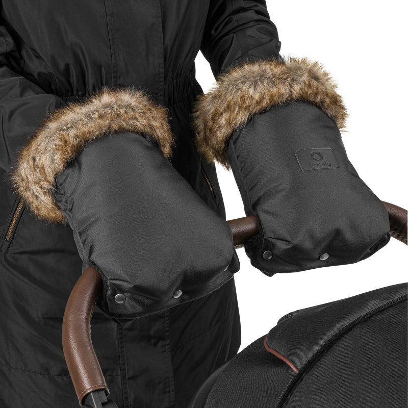 Lionelo Handmuff Black — Handwärmer