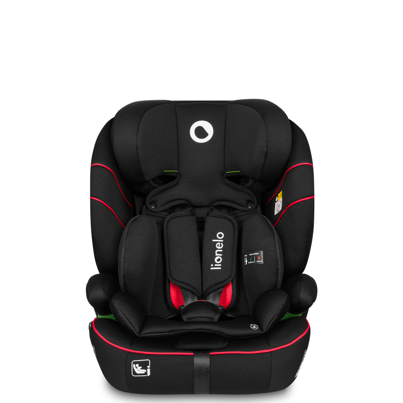 Lionelo Levi i-Size Sporty Black — Kindersitz