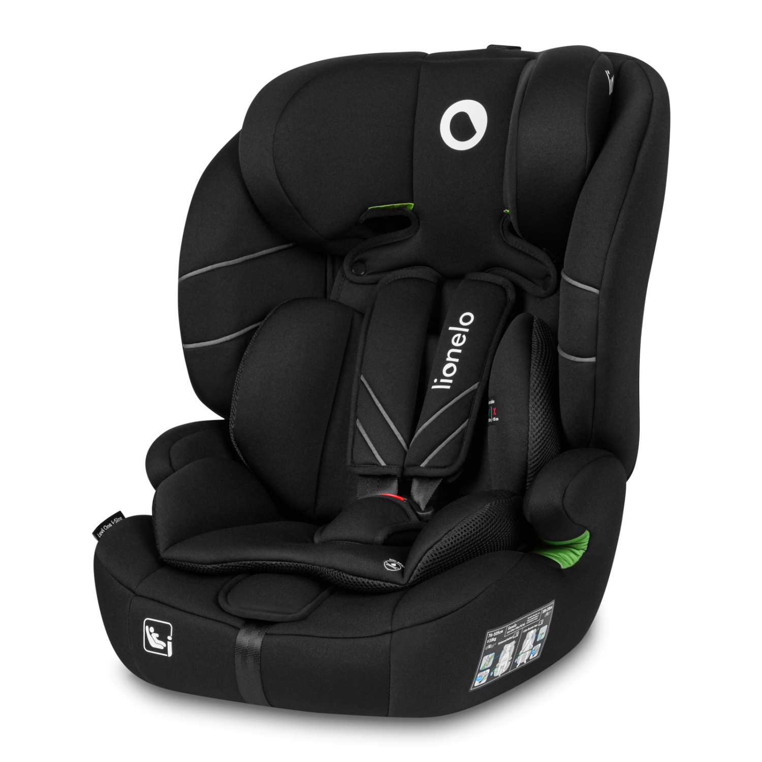 Lionelo Levi One i-Size Black Carbon — Kindersitz