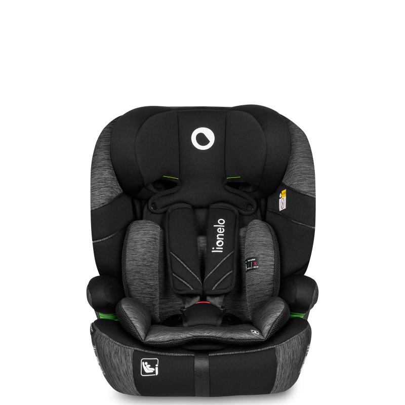 Lionelo Levi One i-Size Black Grey — Kindersitz
