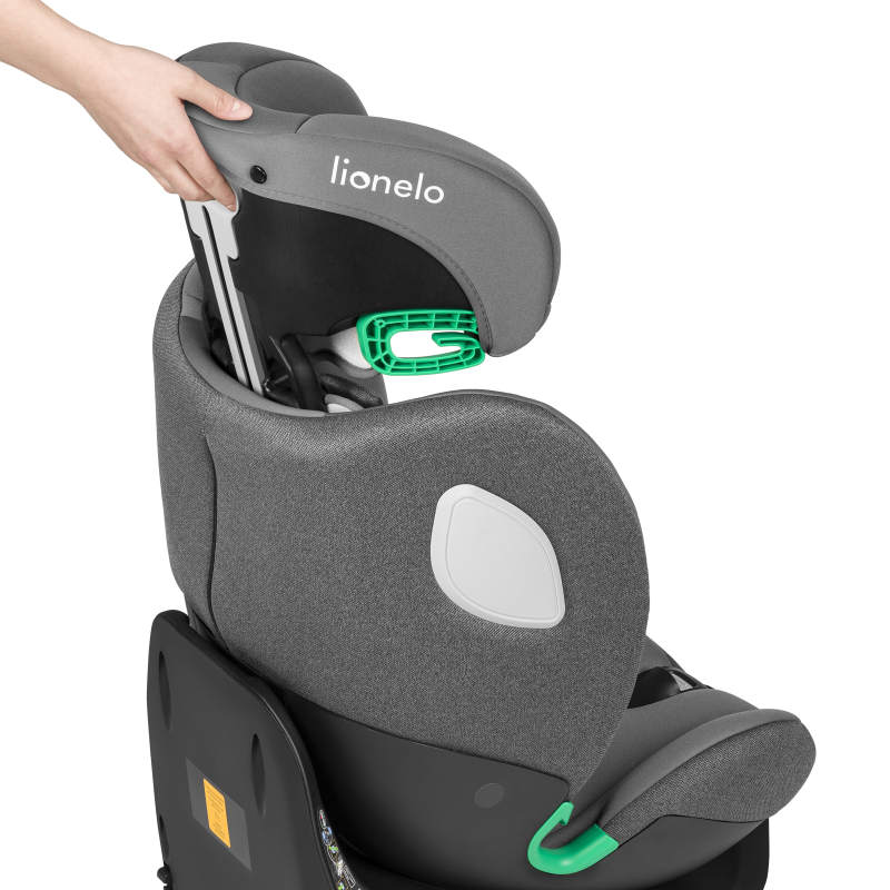 Lionelo ​​Braam i-Size Grey Stone — Kindersitz
