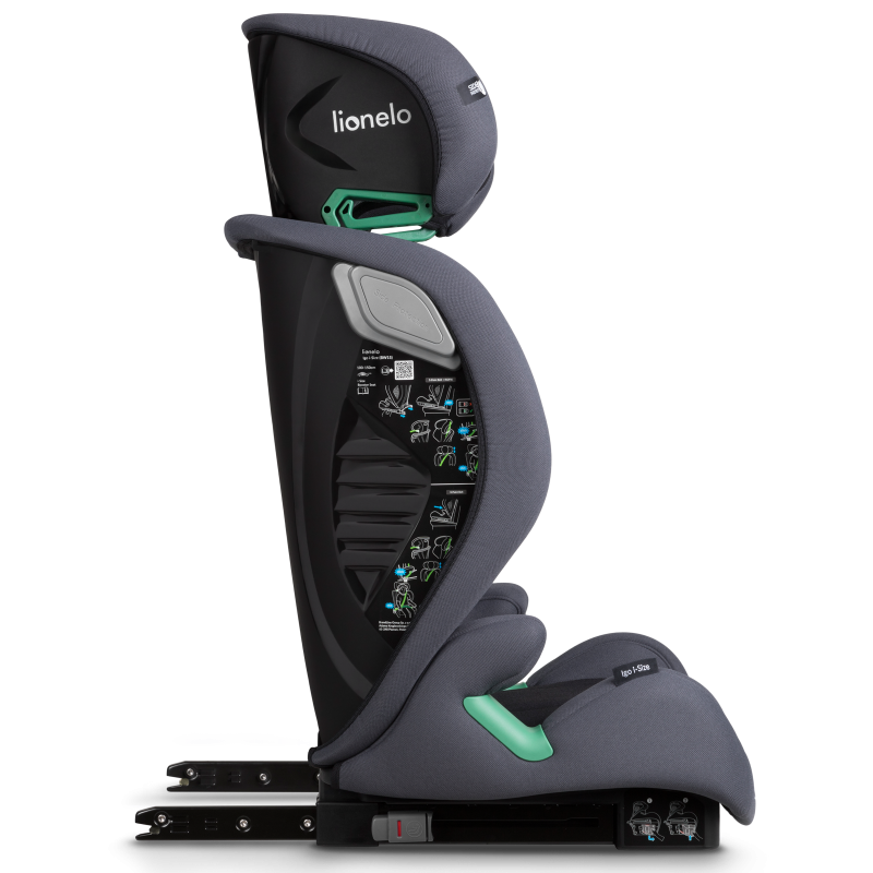 Lionelo Igo i-Size Grey Graphite — Kindersitz