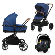 Lionelo Mika 3in1 Blue Navy — Kombikinderwagen