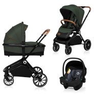Lionelo Mika 3in1 Green Forest — Kombikinderwagen