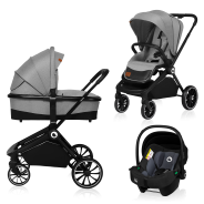Lionelo Mika 3in1 Grey Stone — Kombikinderwagen