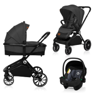 Lionelo Mika 3in1 Grey Graphite — Kombikinderwagen