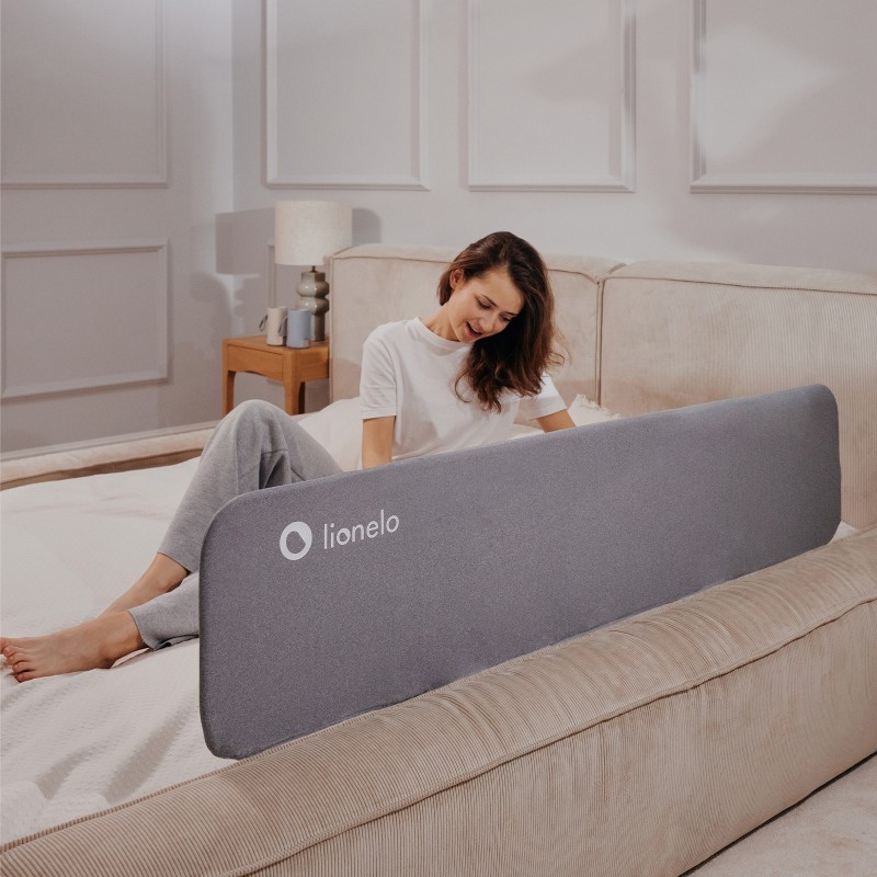 Lionelo Lora XL Grey Stone — Schutzgitter