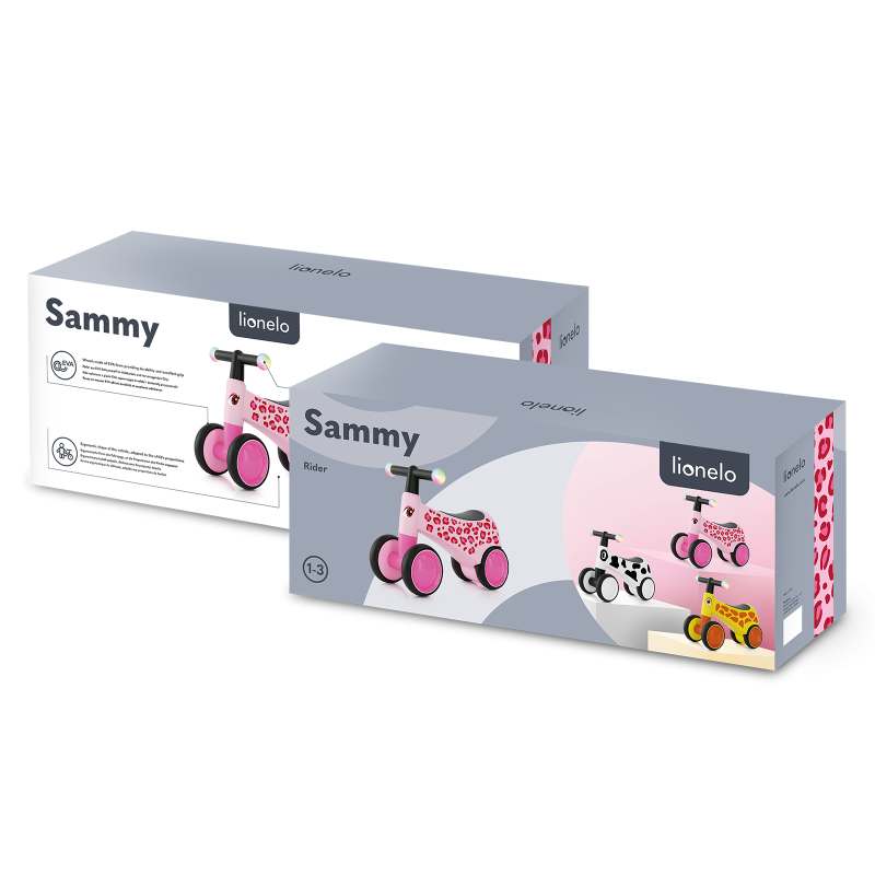 Lionelo Sammy Pink Rose — Laufrad
