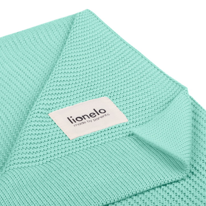 Lionelo Bamboo Blanket Green Mint — Bambusdecke