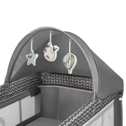 Lionelo Sven Plus Grey Scandi — Bettchen 2in1