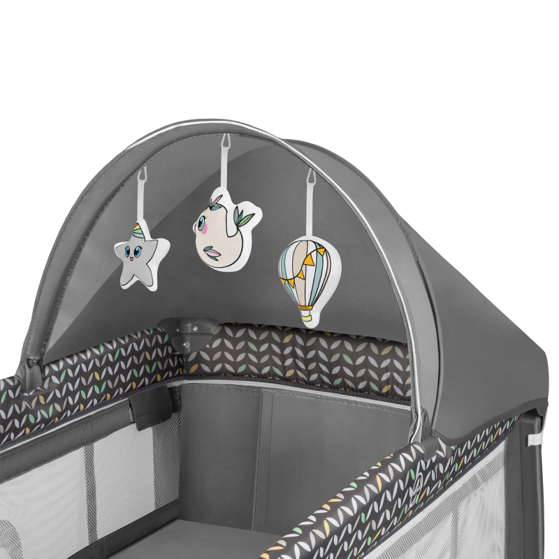 Lionelo Sven Plus Grey Scandi — Bettchen 2in1