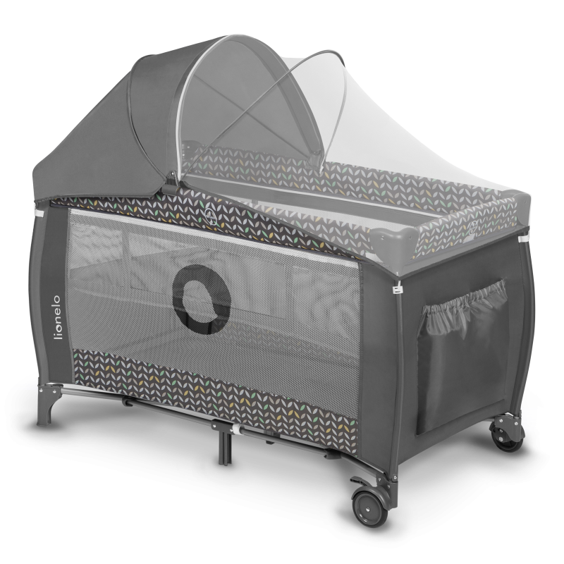 Lionelo Sven Plus Grey Scandi — Bettchen 2in1