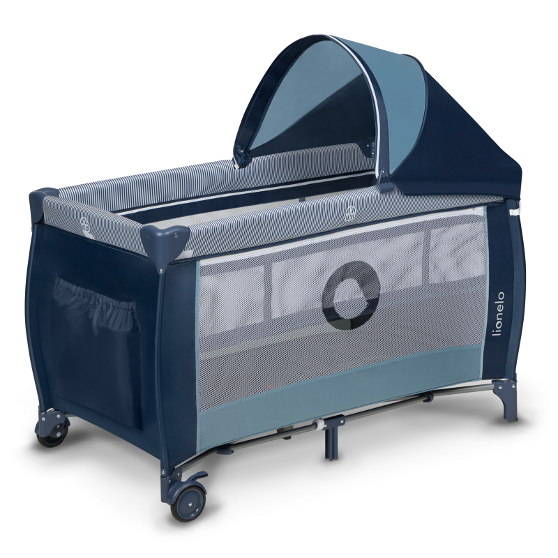 Lionelo Sven Plus Blue Navy — Bettchen 2in1