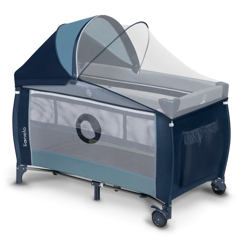 Lionelo Sven Plus Blue Navy — Bettchen 2in1