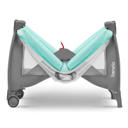 Lionelo Sven Plus Turquoise/Grey — Bettchen 2in1