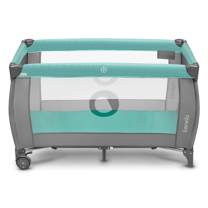 Lionelo Sven Plus Turquoise/Grey — Bettchen 2in1