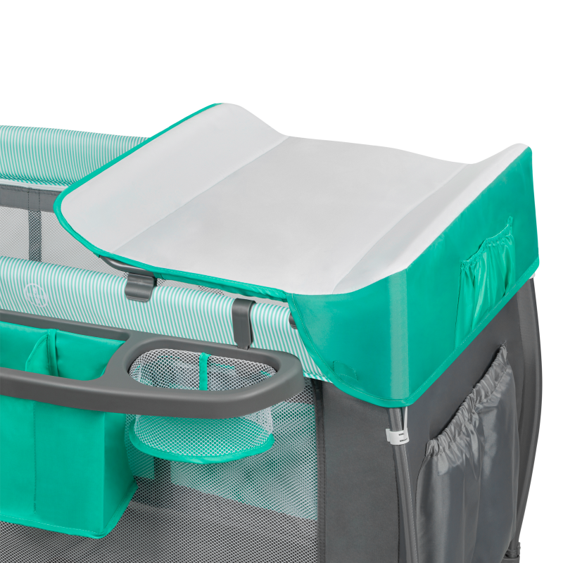 Lionelo Sven Plus Turquoise/Grey — Bettchen 2in1