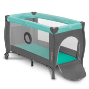 Lionelo Sven Plus Turquoise/Grey — Bettchen 2in1