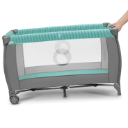 Lionelo Sven Plus Turquoise/Grey — Bettchen 2in1