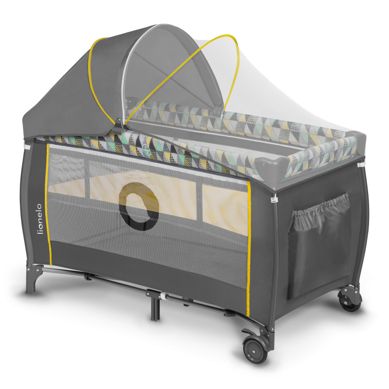 Lionelo Sven Plus Yellow Scandi — Bettchen 2in1
