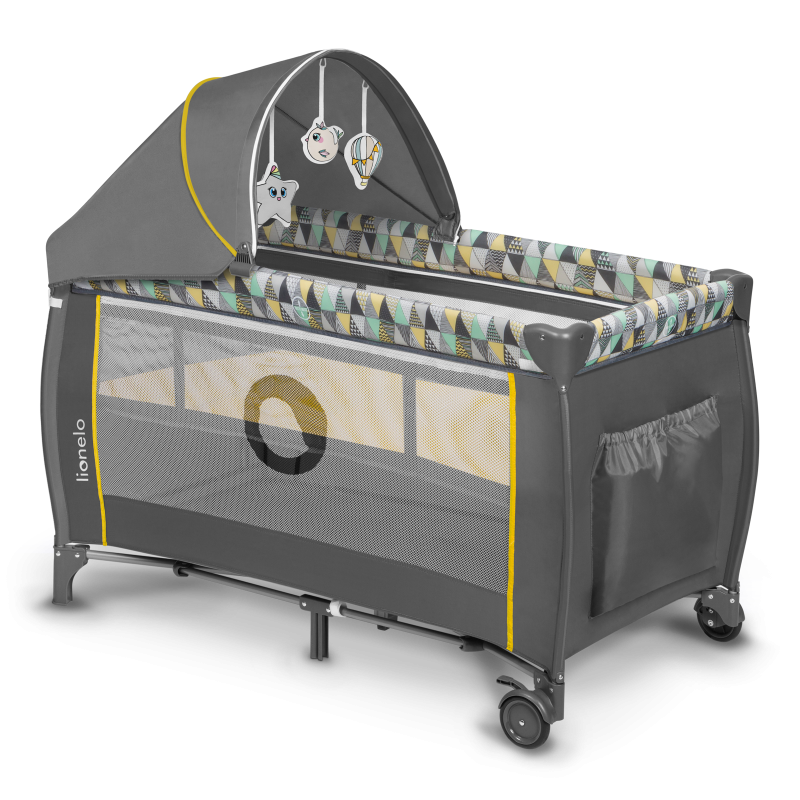 Lionelo Sven Plus Yellow Scandi — Bettchen 2in1