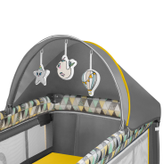 Lionelo Sven Plus Yellow Scandi — Bettchen 2in1