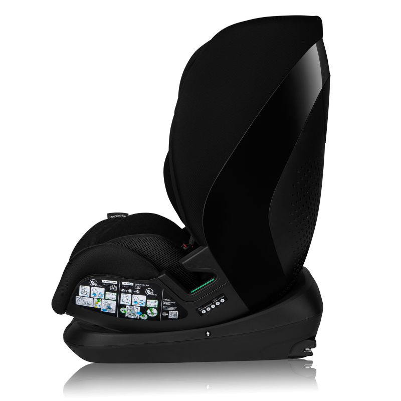 lionelo Lavender i-Size Black Carbon — Kindersitz