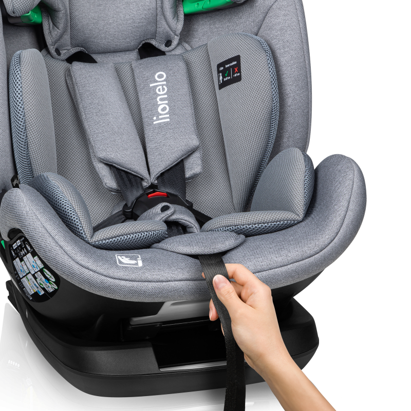 lionelo Lavender i-Size Grey Stone — Kindersitz