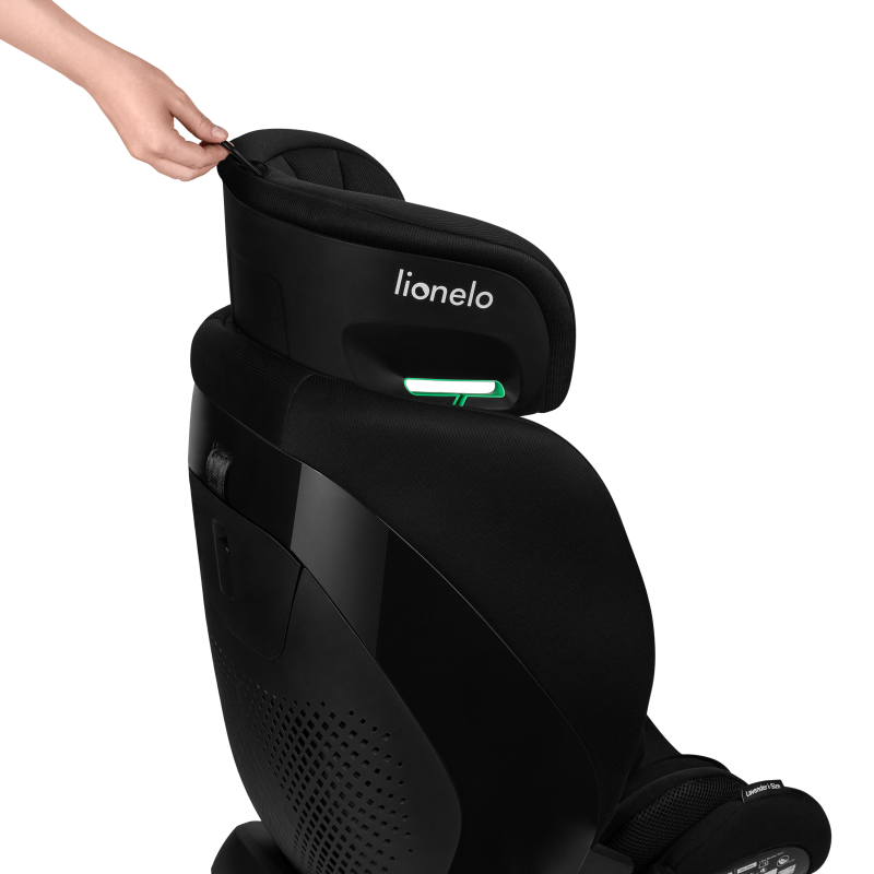 lionelo Lavender i-Size Black Carbon — Kindersitz