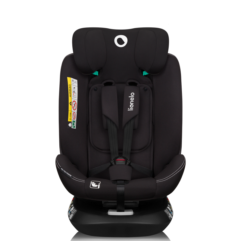 Lionelo Bastiaan One i-Size Black Carbon — Kindersit