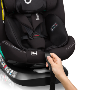 Lionelo Bastiaan One i-Size Black Carbon — Kindersit