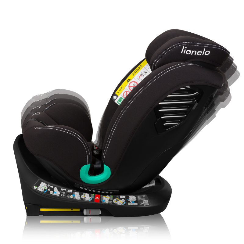 Lionelo Bastiaan One i-Size Black Carbon — Kindersit