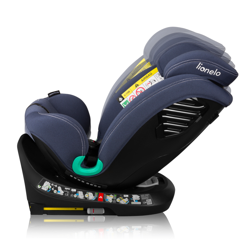 Lionelo Bastiaan One i-Size Blue Navy — Kindersitz