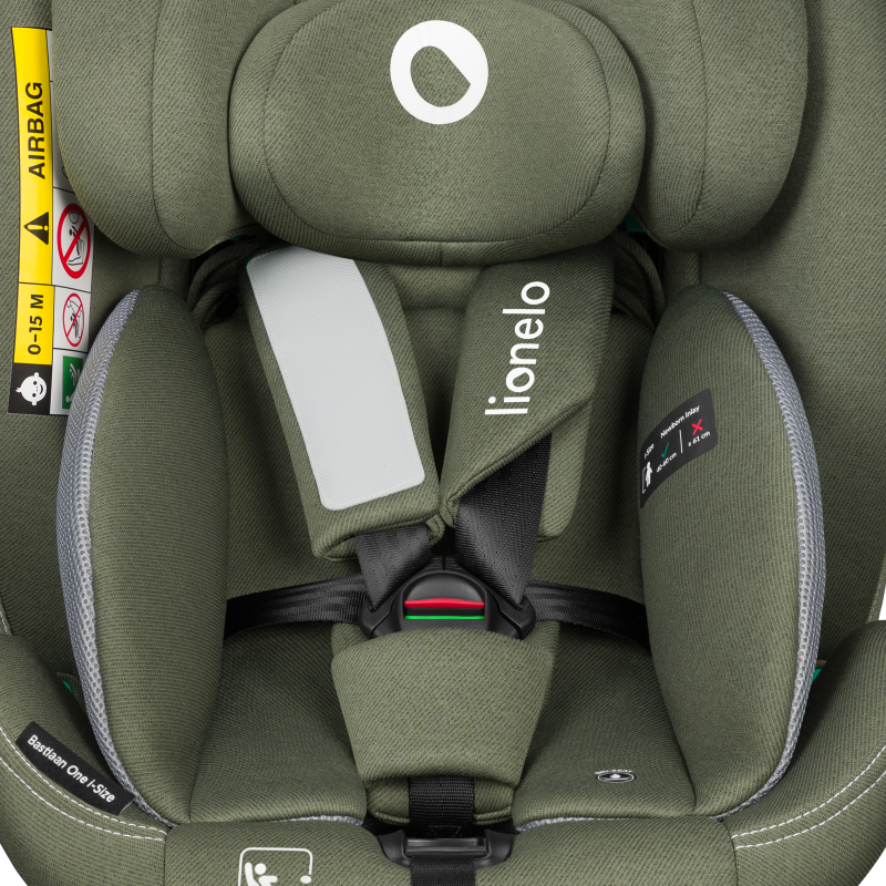 Lionelo Bastiaan One i-Size Green Olive — Kindersitz