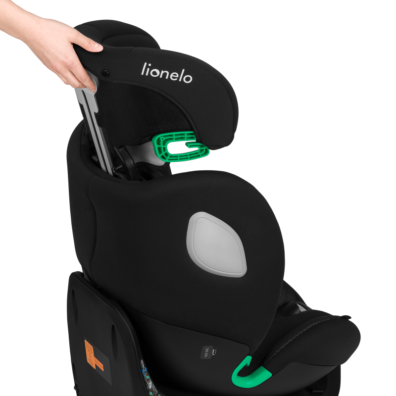 Lionelo ​​Braam Air i-Size Black Carbon — Kindersitz